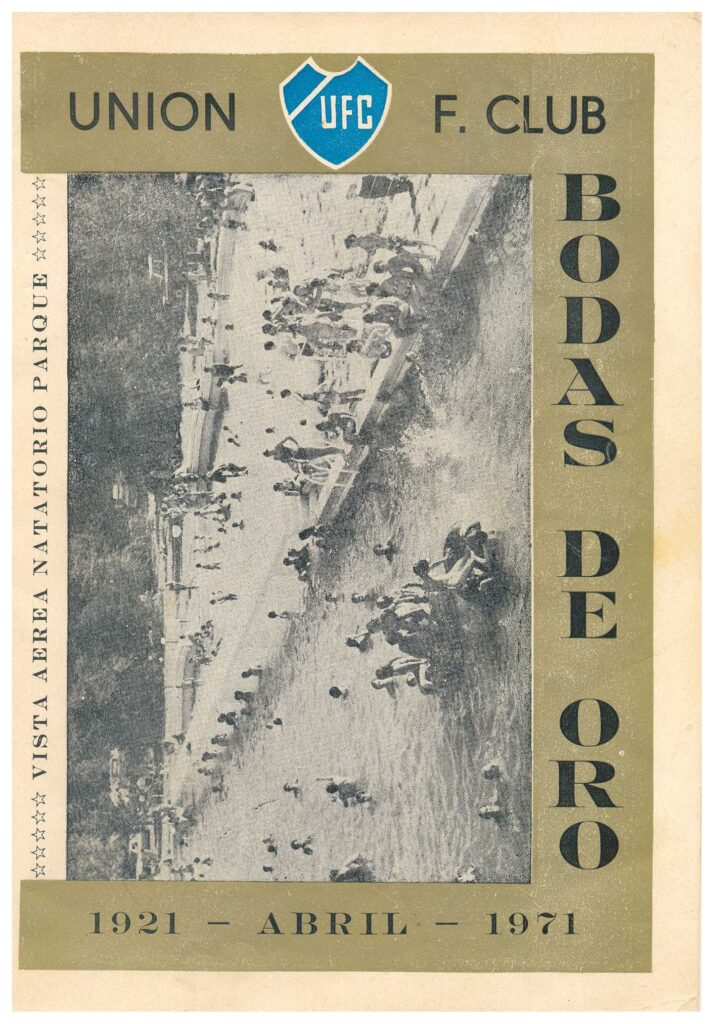Tapa de la revista del Club para sus bodas de Oro 1921-1971